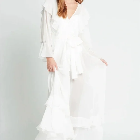 Homebodii Persephone Robe - White